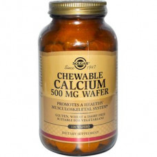 Chewable Calcium, Solgar, 500 mg, 120 Tablets, 10921
 