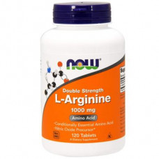 Аргинин, L-Arginine, Now Foods, 1000 мг, 120 таблеток, 10941
  