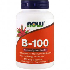 Комплекс В-100 для нервной системы, Nervous System Health, Now Foods, 100 капсул, 10978
  