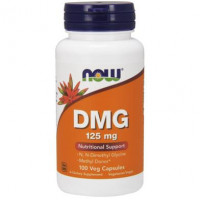 Dimethylglycine, DMG, Now Foods, 125 mg, 100 Capsules, 10981
 