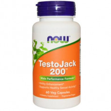 Репродуктивное здоровье мужчин, TestoJack 100, Now Foods, 60 капсул, 11008
  