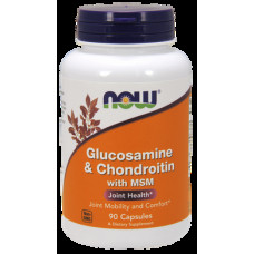 Glucosamine & Chondroitin with MSM, Now Foods, 90 Capsules, 11331
 