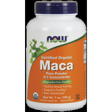 Maca, Now Foods, Vegetarian, Powder, 198 g, 11342
 