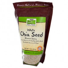 Cемена Чиа, Chia Seed, Now Foods, белые, 454 гр, 11343
  