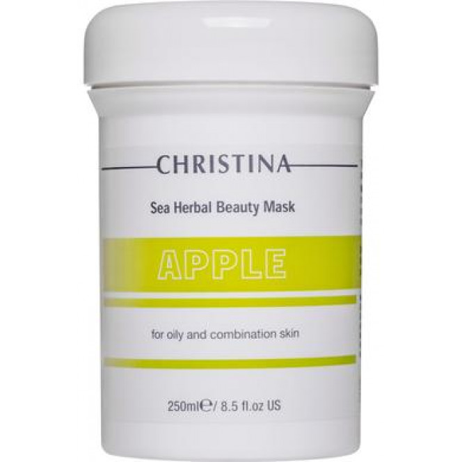 Apple mask for oily and combination skin, Christina, 250 ml 1 044, 11400 .. Discounts, promotions, 100% original products. Worldwide delivery, free shipping, peace, health, cosmetics, fitness