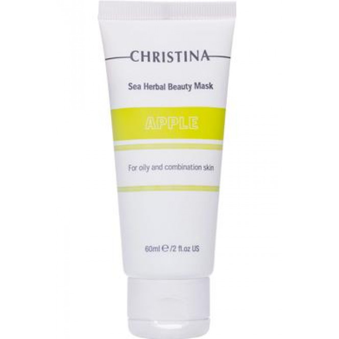 Apple Mask for Oily to Combination Skin, Christina, 60 ml, 11401
 