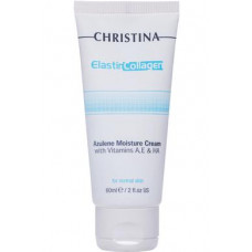 Azulene cream with collagen and elastin for normal skin, Christina, 60 ml, 11416
 