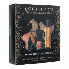 Orofluido exclusive gift set (elixir, 2 nail polishes), Revlon Professional, 50 + 15 + 15 ml, 12701
 