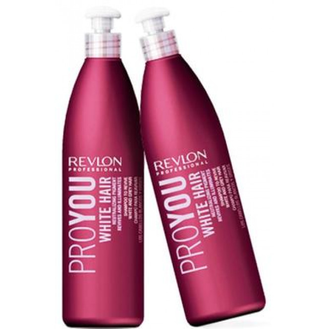 Shampoo for blonde, gray hair Pro You White Hair, Revlon Professional, 350 ml 300, 12829 .. Discounts, promotions, 100% original products. Delivery worldwide, free shipping, peace, health, cosmetics, fitness