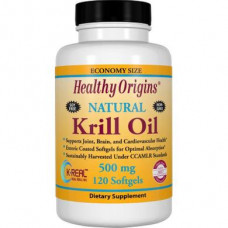 Krill Oil, Healthy Origins, Vanilla, 500 mg, 120 Capsules, 14167
 