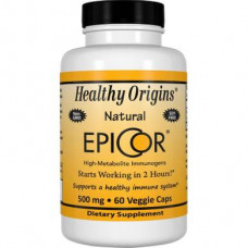 Эпикор, EpiCor, Healthy Origins, 500 мг, 60 капсул, 14191
  