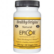 Эпикор, EpiCor, Healthy Origins, 500 мг, 30 капсул, 14267
  