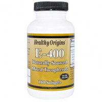 Vitamin E, Vitamin E, Healthy Origins, 1000 IU, 120 Capsules, 14282
 