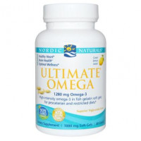 Омега-3 (лимонный вкус), Ultimate Omega, Nordic Naturals, 1000 мг, 60 капсул, 14512
  