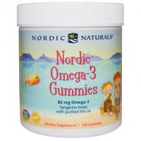 Рыбий жир для детей (мандарин), Omega-3 Gummies, Nordic Naturals, 120 желе, 14517
  