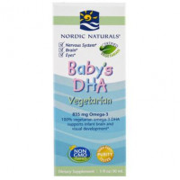 Рыбий жир для детей, Babys DHA, Nordic Naturals, вегетарианский, 30 мл, 14536
  