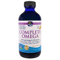 Омега 3 6 9 (лимон), Complete Omega, Nordic Naturals, лимон, 237 мл, 14567
  