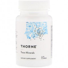 Trace Minerals, Thorne Research, 90 Capsules, 14670
 