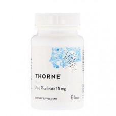 Zinc Picolinate Fortified, Thorne Research, 30 mg, 60 Capsules, 14652
 