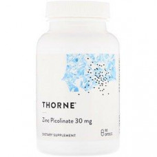 Zinc Picolinate, Thorne Research, 15 mg, 60 Capsules, 14684
 