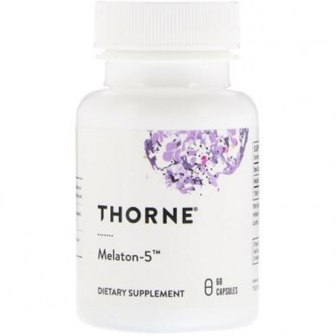 Melatonin-5, Melaton-5, Thorne Research, 60 capsules 510, 14717 .. Discounts, promotions, 100% original products. Worldwide delivery, free shipping, peace, health, cosmetics, fitness