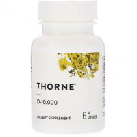 Vitamin D-10 000, Vitamin D, Thorne Research, 60 capsules, 14718
 