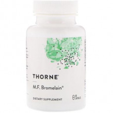 Bromelain, MF Bromelain, Thorne Research, 60 Capsules, 14736
 