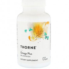 Omega-Balance 3, 6, Omega Plus, Thorne Research, 90 Capsules, 14745
 