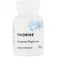 Manganese, Manganese Bisglycinate, Thorne Research, 60 Capsules, 14822
 