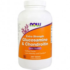 Glucosamine & Chondroitin, Now Foods, 240 Tablets, 15276
 