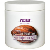 Cocoa Butter, Jojoba Oil, Now Foods, Solutions, 192 ml, 15283
 