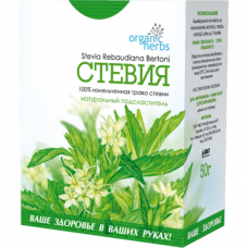 Фиточай Organic Herbs Стевия, ФитоБиоТехнологии, 50г, 28920
  