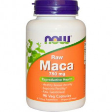 Maca, Now Foods, Vegetarian, 750 mg, 90 Caps, 15940
 