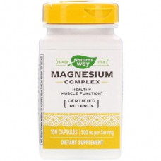 Magnesium Complex, Natures Way, 100 Capsules, 15982
 