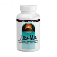 Магний (ультра) плюс витамин B-6, Ultra-Mag, Source Naturals, 120 таблеток, 16754
  