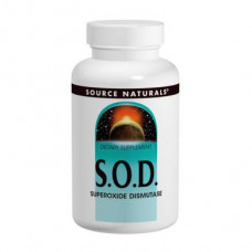 Супероксиддисмутаза СОД, S.O.D., Source Naturals, 2000 единиц, 90 таблеток, 16762
  