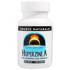 Витамины для мозга, Vinpocetine, Source Naturals, 10 мг, 120 таблеток, 16746
  