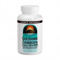 Glucosamine Chondroitin, Glucosamine Chondroitin MSM, Source Naturals, Complex, 120 Tablets, 16796
 