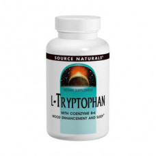 L-Tryptophan with Coenzyme B-6, Source Naturals, 500 mg, 60 Tablets, 16835
 