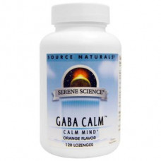 GABA Calm, Gaba Calm, Source Naturals, Orange, 120 Tablets, 16840
 