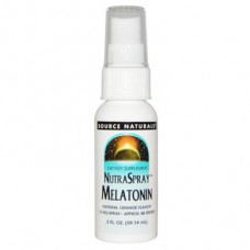 Melatonin (Orange Flavor), NutraSpray Melatonin, Source Naturals, Spray, 59.14 ml, 16852
 