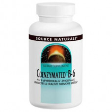 Vitamin B6 (Pyridoxine), Vitamin B-6, Source Naturals, 500 mg, 100 Tablets, 16788
 