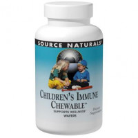 Укрепление иммунитета для детей, Childrens Immune Chewable, Source Naturals, 30 жевательных конфет, 16858
  