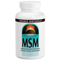 Метилсульфонилметан, MSM, Source Naturals, 1000 мг, 120 таблеток, 16914
  