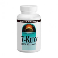 7 кето ДГЭА метаболит, 7-Keto DHEA Metabolite, Source Naturals, 50 мг, 60 таблеток, 17014
  