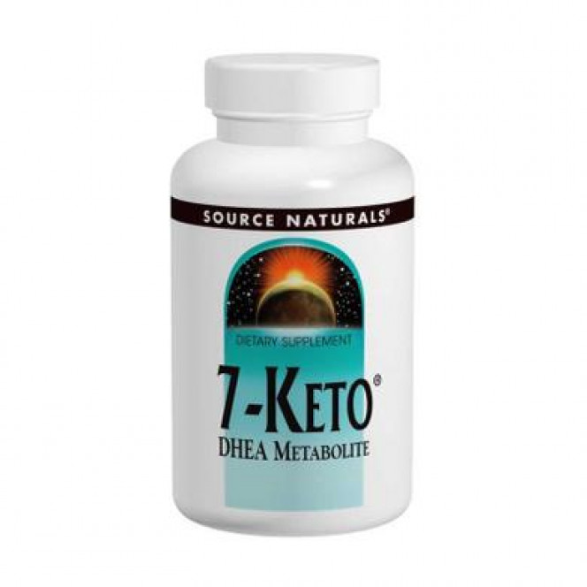 7 кето ДГЭА метаболит, 7-Keto DHEA Metabolite, Source Naturals, 50 мг, 60 таблеток, 17014
  