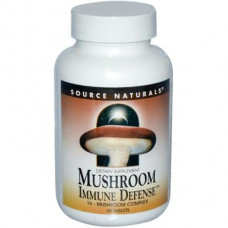 Immune Defense, Mushroom Immune Defense, Source Naturals, 16 Mushroom Complex, 60 Tablets, 17018
 