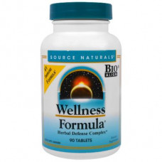 Поддержка иммунитета, травяной комплекс, Wellness Formula Bio-Align, Source Naturals, 90 таблеток, 17163
  