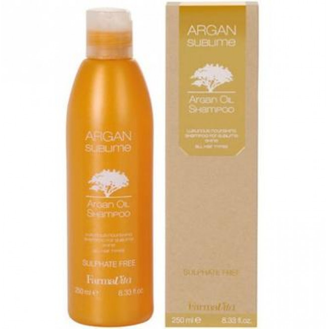 Shampoo for damaged hair with argan oil, FarmaVita, 250 ml 337, 00173 .. Discounts, promotions, 100% original products. Delivery worldwide, free shipping, peace, health, cosmetics, fitness