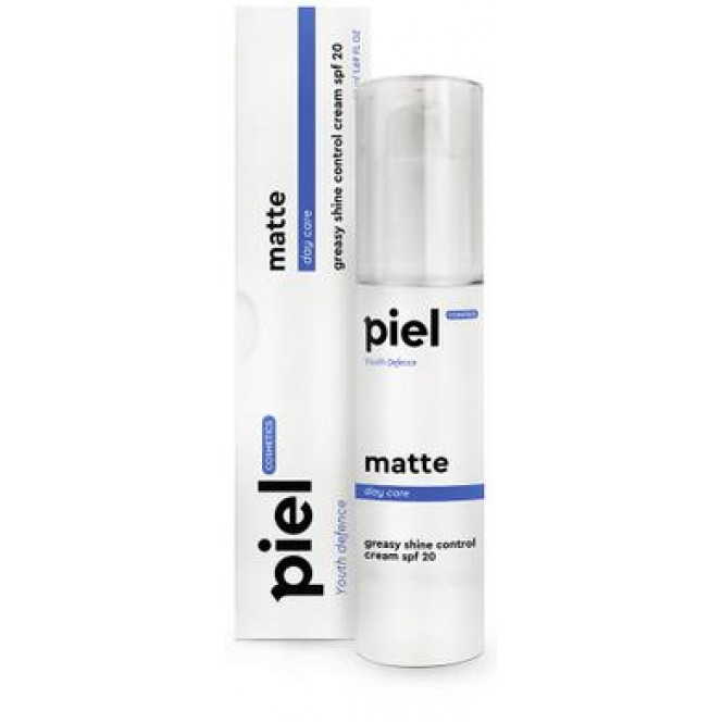 Daily day face cream with mattifying effect SPF20, Piel Cosmetics, 50 ml 583, 01870 .. Discounts, promotions, 100% original products. Worldwide delivery, free shipping, world, health, cosmetics, fitness